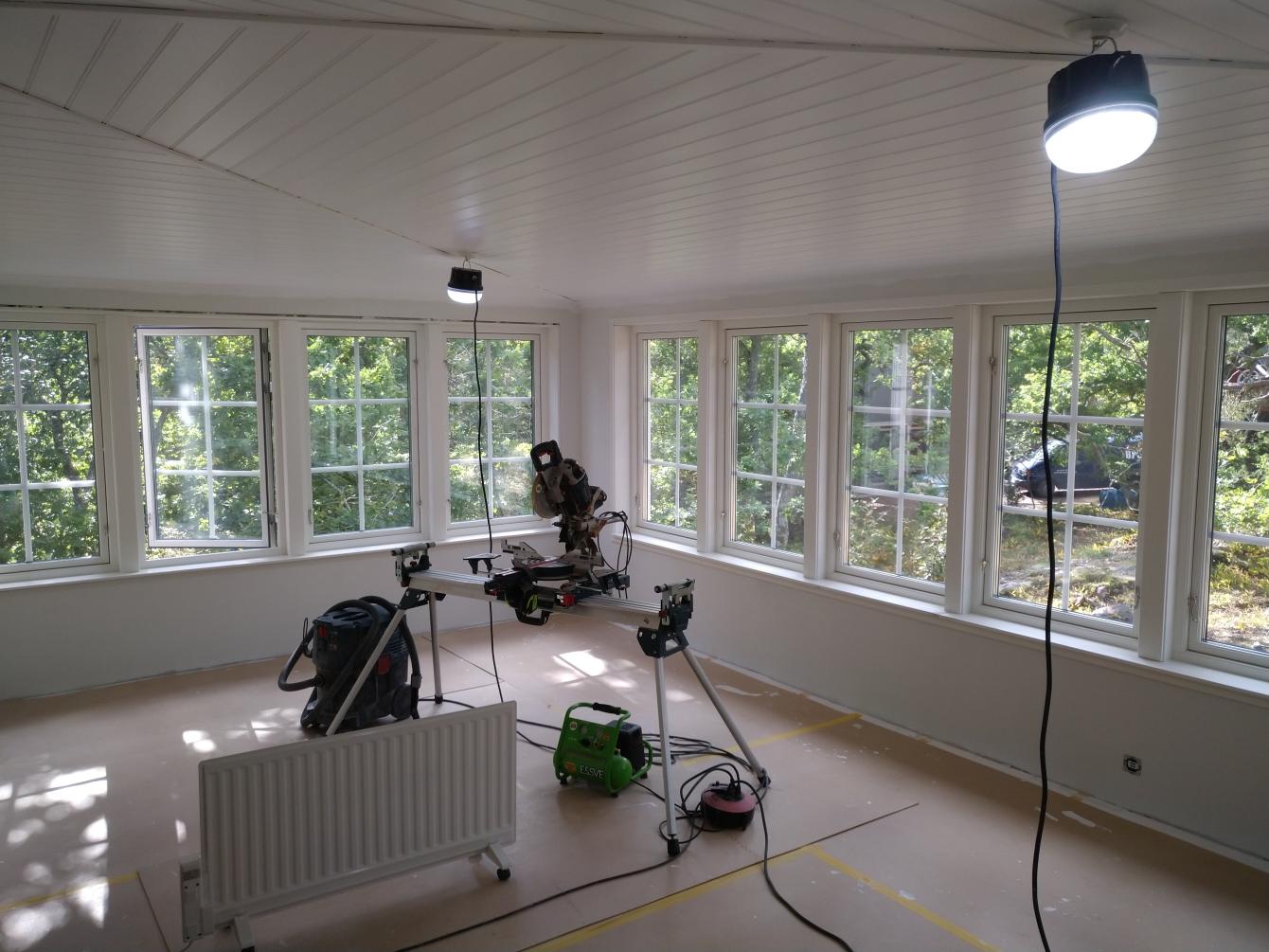 Renovering av innertak
