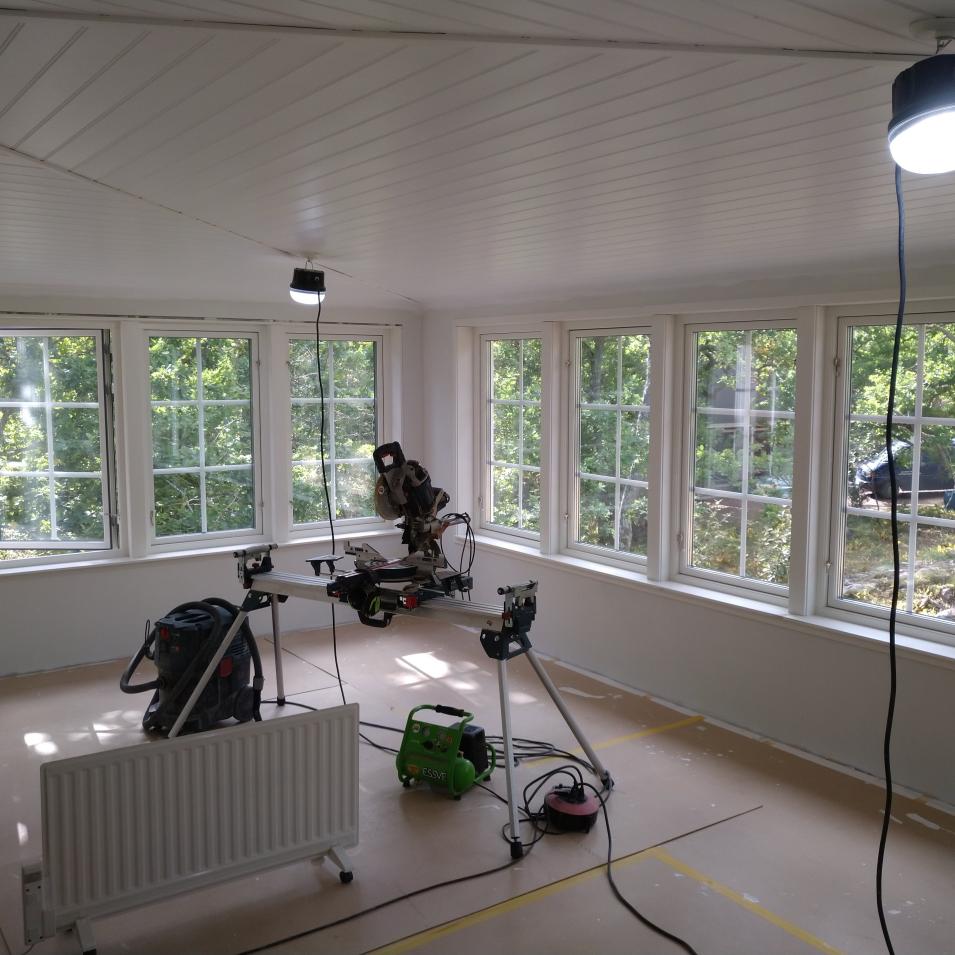 Renovering av innertak